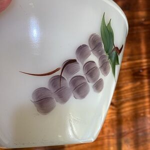 Fire King Deep Splash hand- painted Fruit bowl from the 1940’s.